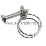 Double Wires Hose Clamp  (W4 )