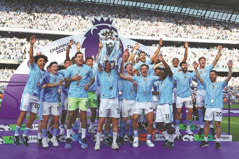 Four-midable City makes history- Manchester City Team