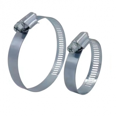 12.7mm  Band American Type Hose Clamp （Normal Type）W1 White zinc plated