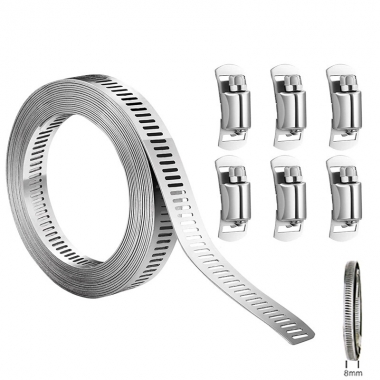 8mm Band American type quick release hose clamp