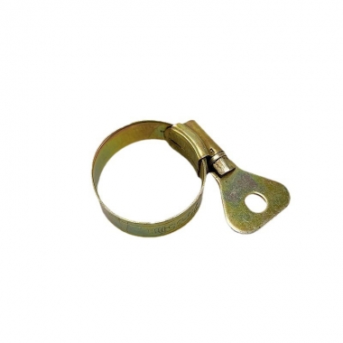 Butterfly handle British Type Hose Clamp(Carbon steel  withYellow zinc plated）  W1