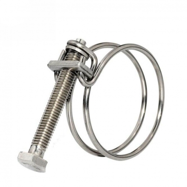 Double Wires Hose Clamp  (W4 )